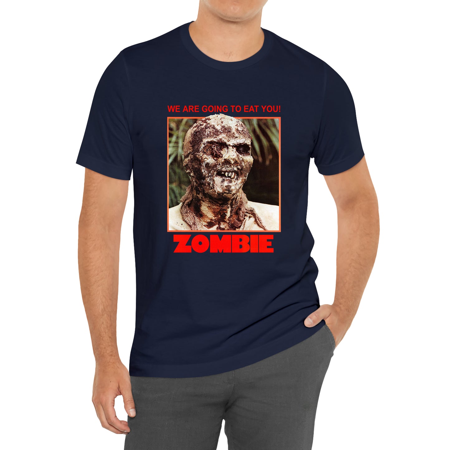 Lucio Fulci's Zombie Horror Movie T-Shirt Size S to 3XL