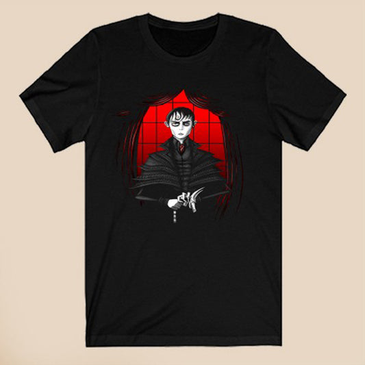 Barnabas Collins Dark Shadow Movie Logo Symbol Black T-Shirt Size S to 3XL