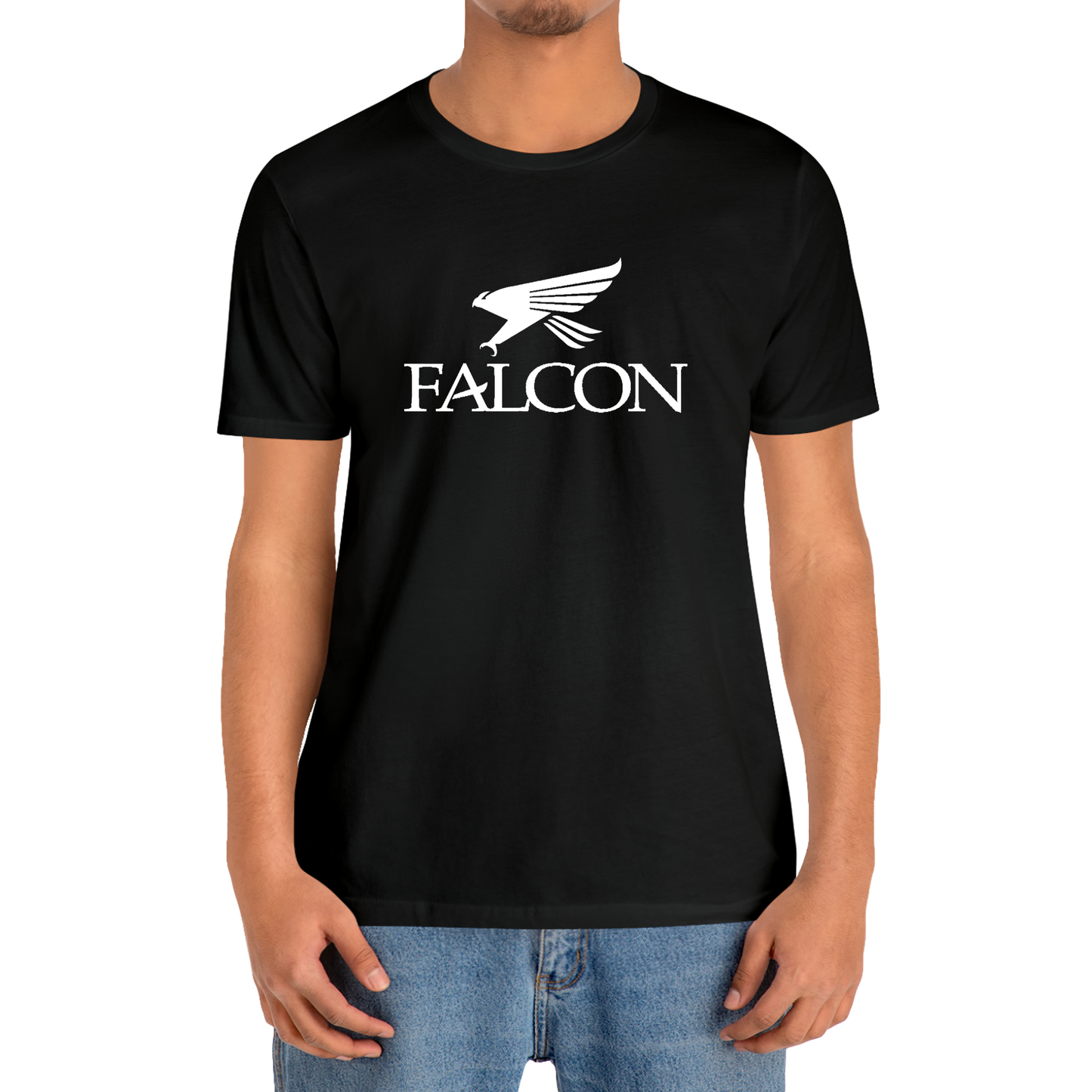 Falcon Fishing Logo T-Shirt Size S to 3XL