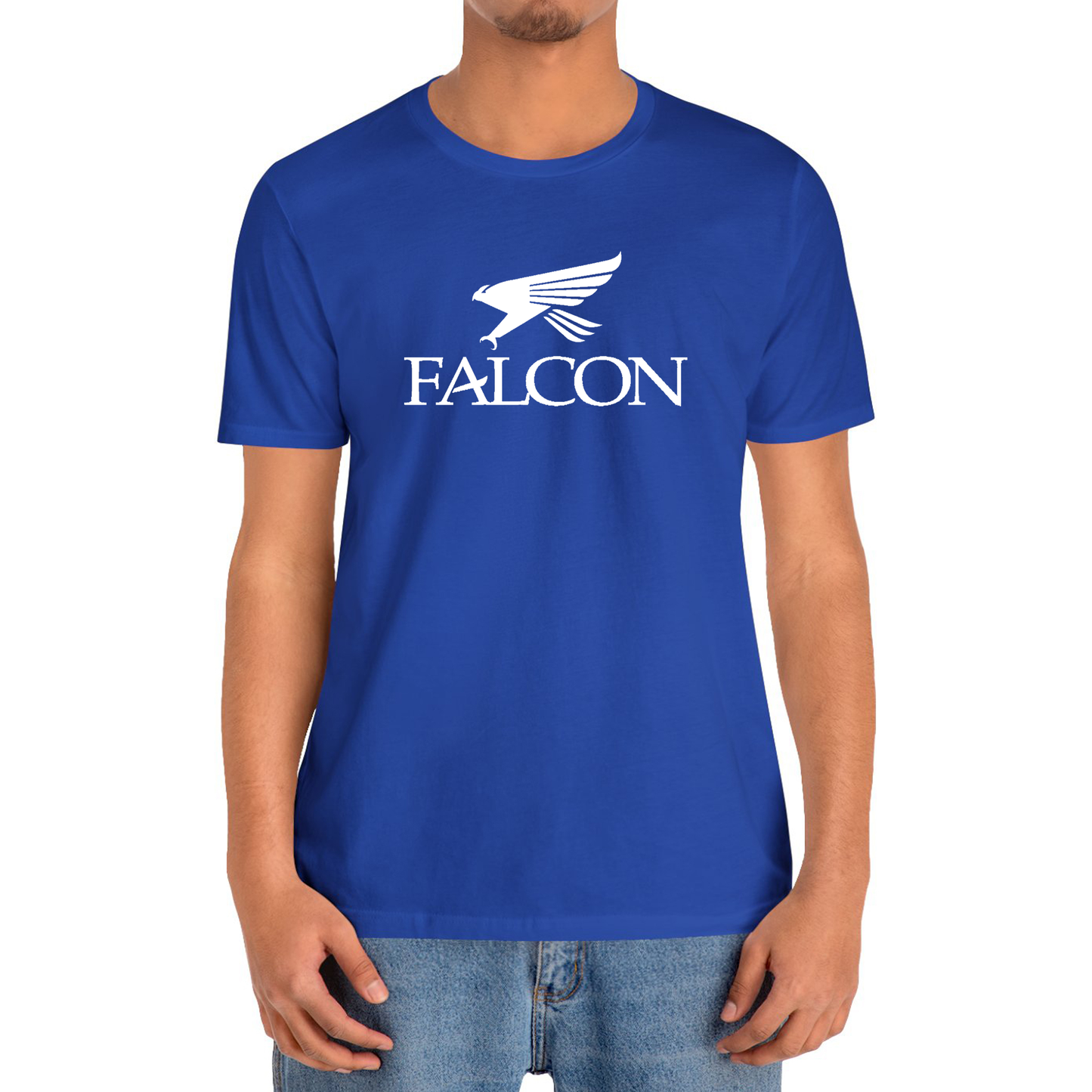 Falcon Fishing Logo T-Shirt Size S to 3XL