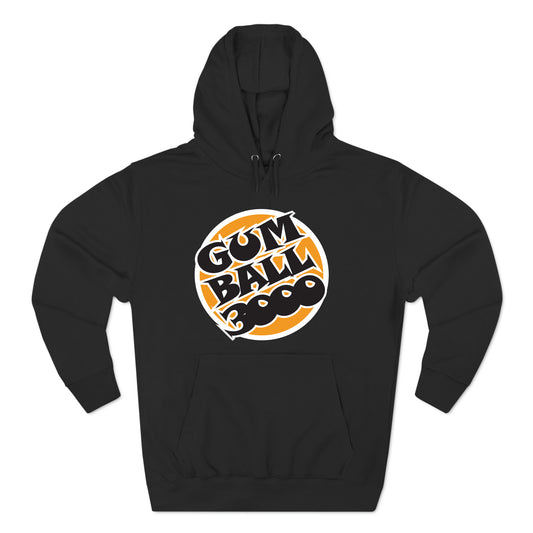 Gum Ball Gumball 3000 Rally Racing Logo Black Hoodie Sweatshirt Size S to 3XL